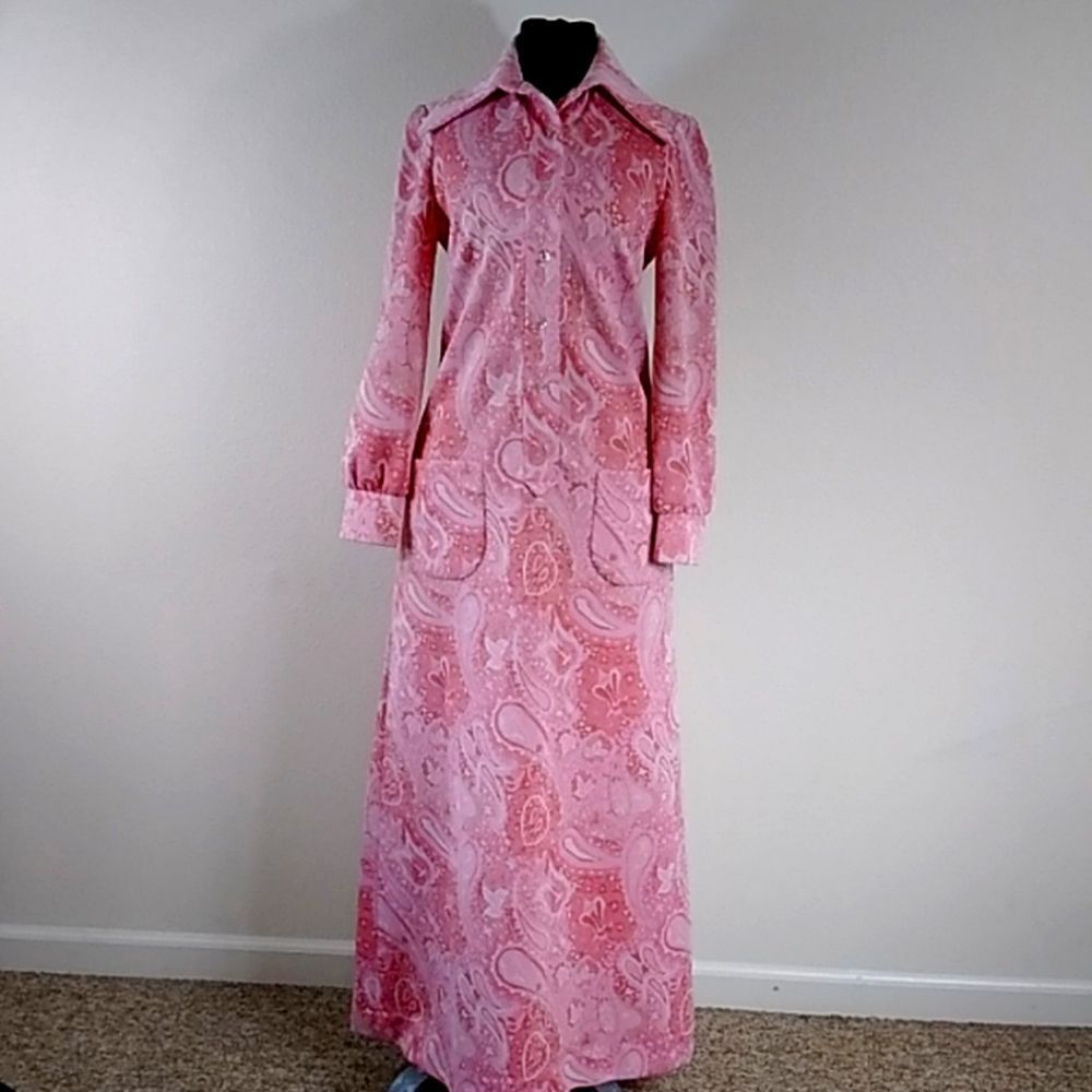 VTG,60s,70s Nardis  Custom Tailored By Nardis Of Dallas Women Dress Size SM